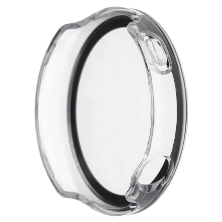 Etui ze szkłem do zegarka Bizon Case Watch Adamo do Huawei Watch GT6 41 mm, przezroczyste