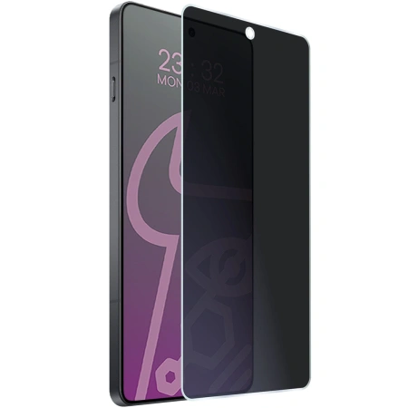 Prywatyzujące szkło hybrydowe Bizon Glass Mule Shadow do OnePlus 13R, matowe