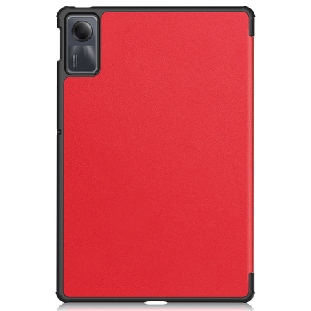 Etui Bizon Case Tab Croc do Xiaomi Redmi Pad SE, czerwone
