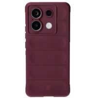 Pancerne etui Bizon Case Tur do Xiaomi Poco X6 / Xiaomi Redmi Note 13 Pro 5G, burgundowe