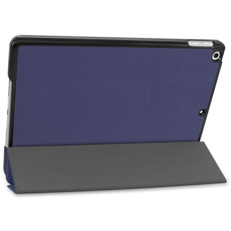 Etui Bizon Case Tab Croc do iPad 9/8/7 10.2 2021/2020/2019, granatowe
