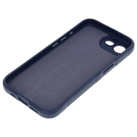 Pancerne etui Bizon Case Tur do iPhone 16e, granatowe