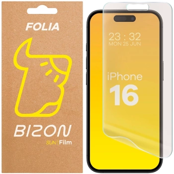 Folia matowa Bizon Glass Film Sun do iPhone 16, 1 sztuka