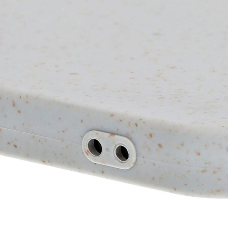 Ekologiczne etui Bizon Bio-Case do iPhone 14 Pro, szare