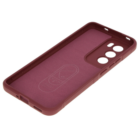 Pancerne etui Bizon Case Tur do Oppo Reno 12, ciemnofioletowe