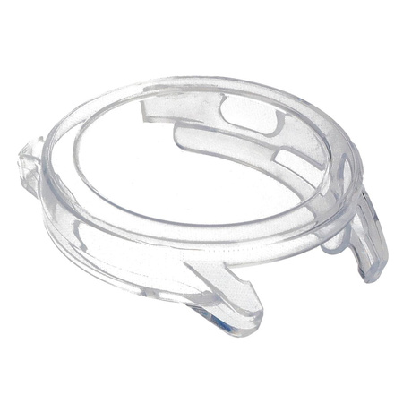 Etui Bizon Case Watch Felipe do Xiaomi Watch S3 47 mm, przezroczyste