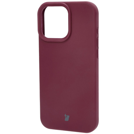 Silikonowe etui Bizon Soft Case do iPhone 16 Pro Max, ciemnofioletowe