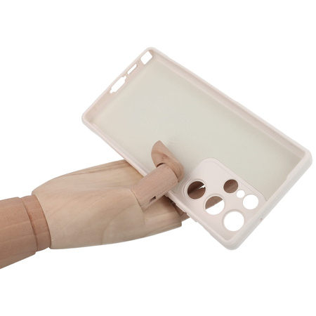 Pancerne etui Bizon Case Tur do Galaxy S23 Ultra, białe