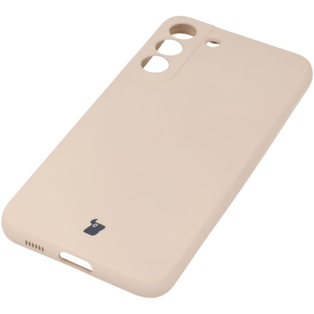 Etui Bizon Case Silicone do Galaxy S22 Plus, jasnoróżowe