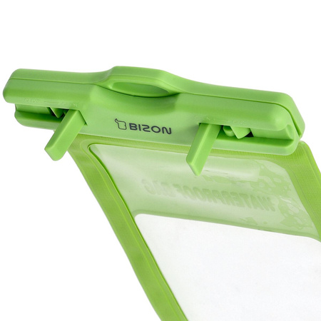 Etui wodoszczelne Bizon Case Hydrowrap, 2 sztuki, zielone