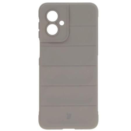 Pancerne etui Bizon Case Tur do Motorola Moto G55 5G, jasnoszare
