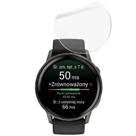 Folia hydrożelowa na ekran Bizon Glass Watch Hydrogel do Garmin Venu 4 45 mm, 1 sztuka