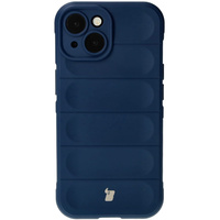 Pancerne etui Bizon Case Tur do iPhone 15, granatowe
