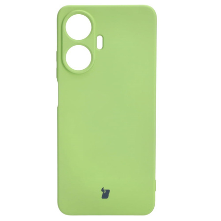 Etui Bizon Case Silicone do Realme C55, jasnozielone