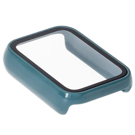 Etui ze szkłem do zegarka Bizon Case+Glass Watch do Xiaomi Mi Smart Band 9 Pro, zielone