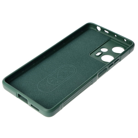 Pancerne etui Bizon Case Tur do Xiaomi Poco F5, ciemnozielone