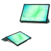 Etui z klapką Bizon Case Tab Croc do Galaxy Tab A11 Plus / A9 Plus, ciemnozielone