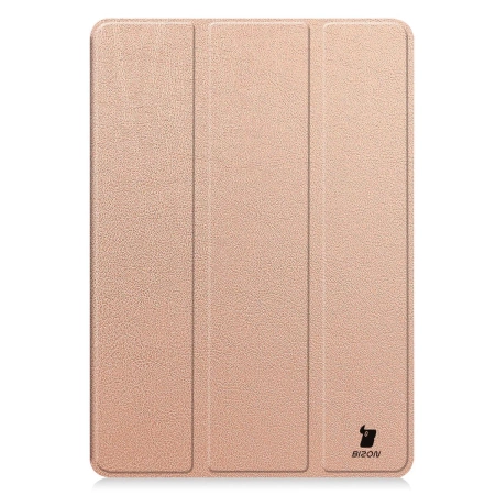 Etui z klapką Bizon Case Tab Lizard do Xiaomi Redmi Pad 2, różowozłote
