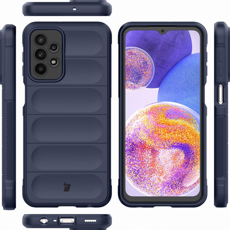 Pancerne etui Bizon Case Tur do Galaxy A23 4G / 5G, granatowe