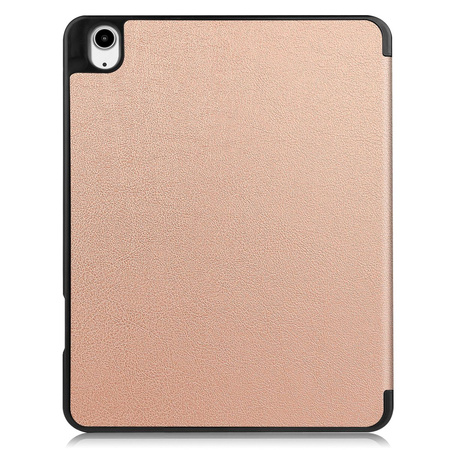 Etui Bizon Case Tab Lizard do iPad Air 13" 2025 / 2024, różowozłote