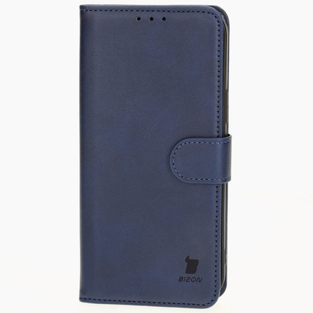 Etui z klapką Bizon Case Pocket do iPhone 14 Plus, granatowe