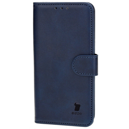 Etui z klapką Bizon Case Pocket do iPhone 14 Pro, granatowe