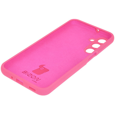 Silikonowe etui Bizon Soft Case do Galaxy A16 4G/5G, neonowo-różowe