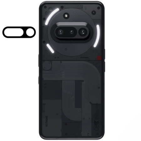 Szkło na aparat Bizon Glass Silk Lens do Nothing Phone (3a), 2 sztuki