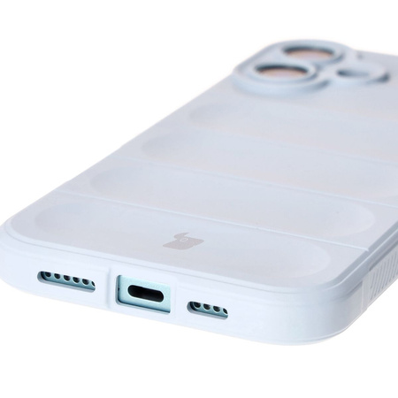 Pancerne etui Bizon Case Tur do iPhone 16 Plus, jasnoniebieskie