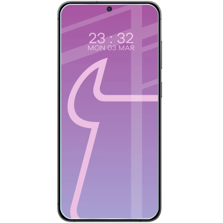 Elastyczne szkło hybrydowe Bizon Glass Mule do Galaxy S24 Plus 5G