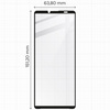Szkło hartowane Bizon Glass Edge 2 do Sony Xperia 10 VI, czarne