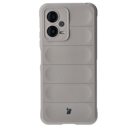 Pancerne etui Bizon Case Tur do Xiaomi Poco X5, jasnoszare