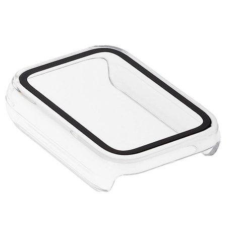 Etui ze szkłem do zegarka Bizon Case Watch Adamo do Xiaomi Mi Smart Band 9 Pro, przezroczyste