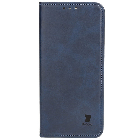 Etui z klapką Bizon Case Pocket Pro do iPhone 15 Pro Max, granatowe