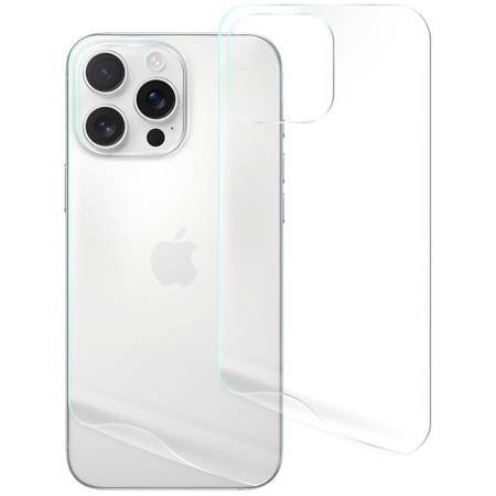 Folia hydrożelowa na tył Bizon Glass Hydrogel Back Duo do iPhone 16 Pro Max, 2 sztuki