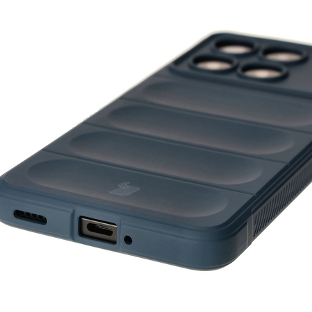 Pancerne etui Bizon Case Tur do Xiaomi Poco F6 Pro, granatowe