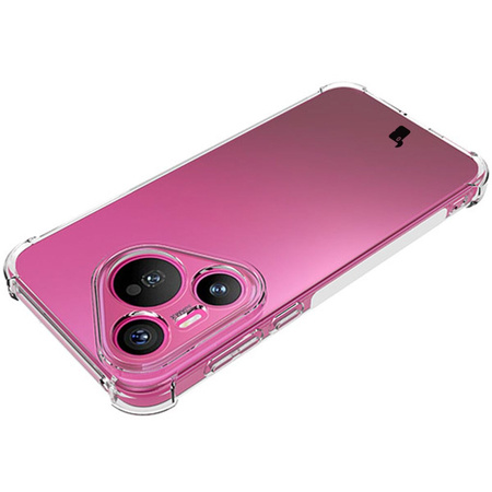 Elastyczne etui Bizon Case Salpa do Huawei Pura 70, przezroczyste