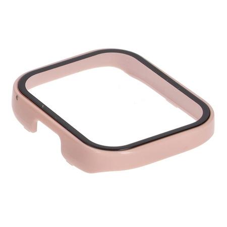 Etui Bizon Case Watch Adamo do Xiaomi Redmi Watch 3, różowe