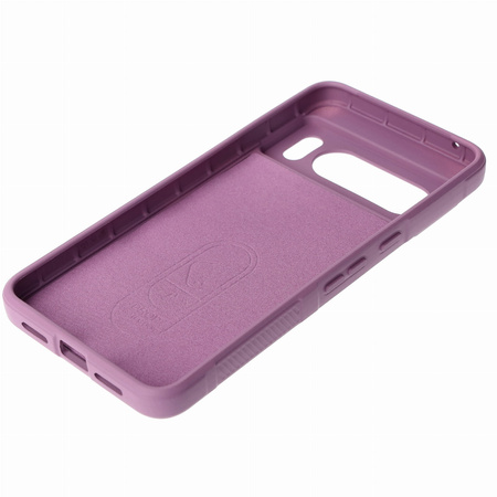 Pancerne etui Bizon Case Tur do Google Pixel 8 Pro, jasnofioletowe