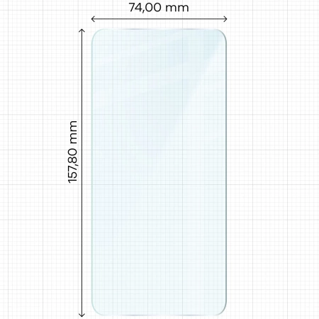 Szkło hartowane Bizon Glass Clear Duo do Galaxy A55 5G, 2 sztuki