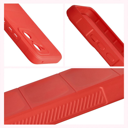 Pancerne etui Bizon Case Tur do OnePlus Nord CE5 5G, czerwone