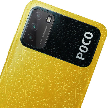 2x Szkło + szybka na aparat Bizon Edge Pack do Xiaomi Poco M3