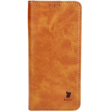Etui z klapką Bizon Case Pocket Pro do Xiaomi Poco X6 Pro, brązowe