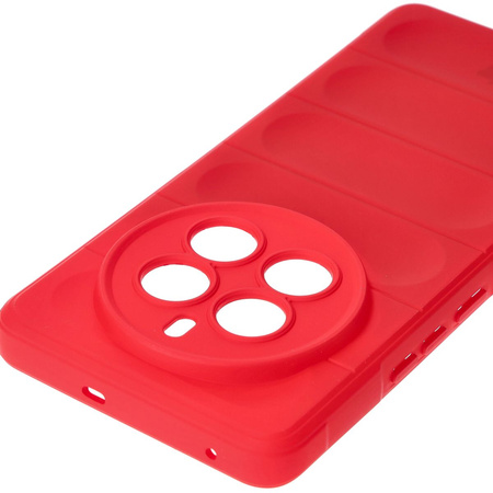 Pancerne etui Bizon Case Tur do Realme 12 Pro / 12 Pro+, czerwone