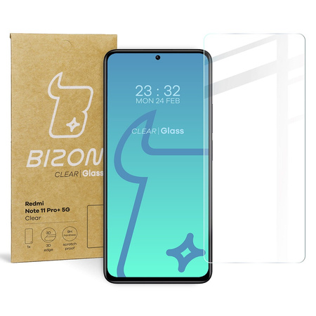 Szkło hartowane Bizon Glass Clear do Xiaomi Redmi Note 11 Pro+ 5G