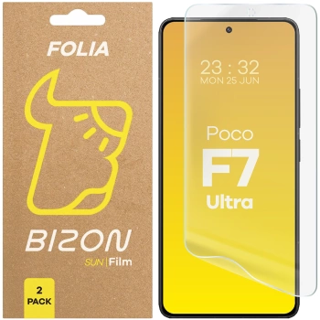 Folia matowa Bizon Glass Hydrogel Sun do Motorola Moto G75 5G, 2 sztuki