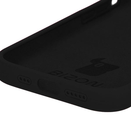 Etui silikonowe do iPhone 14 Pro Bizon Soft Case, czarne