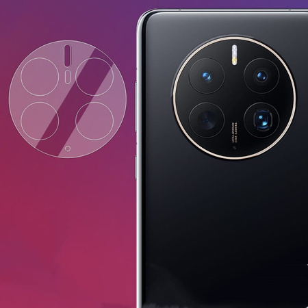 Szkło na aparat Bizon Glass Lens do Huawei Mate 50 Pro, 2 sztuki