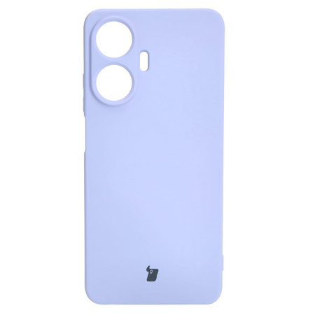 Etui Bizon Case Silicone do Realme C55, jasnofioletowe