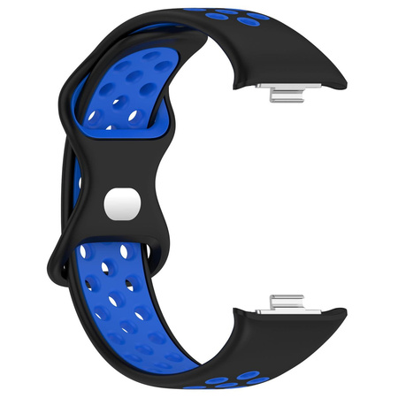 Pasek Bizon Strap Watch Octo do Redmi Watch 4 / Xiaomi Smart Band 9 Pro / 8 Pro, czarno-niebieski